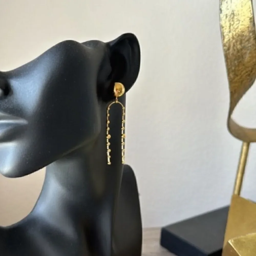 Bohemian drop earrings N383